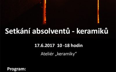 Setkání absolventů keramického oboru